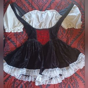 Jeannie Nitro SeXy maiden short sleeve dress size small